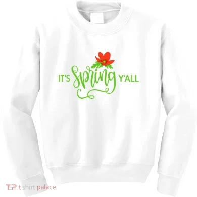 It's Spring Y'all Flower Kids Sweatshirt