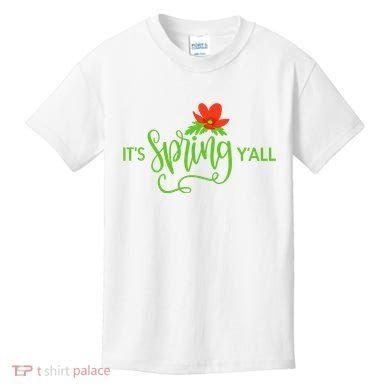 It's Spring Y'all Flower Kids T-Shirt