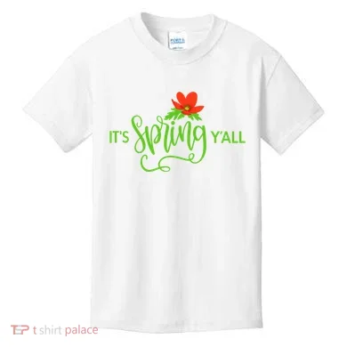 It's Spring Y'all Flower Kids T-Shirt