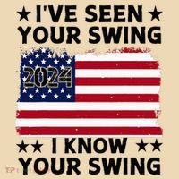 IVe Seen Your Swing I Know Your Swing Funny Golf Tote Bag thumb 4
