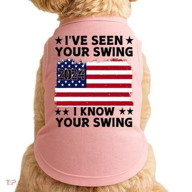 IVe Seen Your Swing I Know Your Swing Funny Golf Doggie Tank