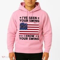 IVe Seen Your Swing I Know Your Swing Funny Golf Hoodie thumb 2