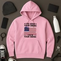 IVe Seen Your Swing I Know Your Swing Funny Golf Hoodie thumb 3