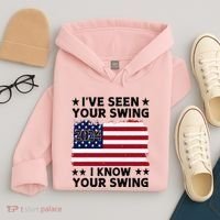 IVe Seen Your Swing I Know Your Swing Funny Golf Hoodie thumb 4