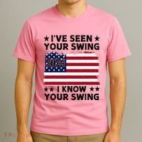 IVe Seen Your Swing I Know Your Swing Funny Golf T-Shirt thumb 3