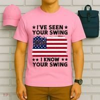 IVe Seen Your Swing I Know Your Swing Funny Golf T-Shirt thumb 6