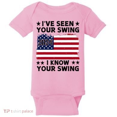 IVe Seen Your Swing I Know Your Swing Funny Golf Baby Bodysuit