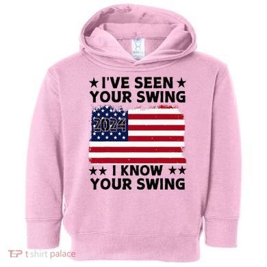 IVe Seen Your Swing I Know Your Swing Funny Golf Toddler Hoodie