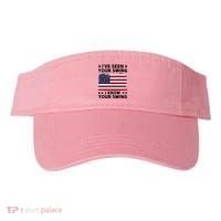 IVe Seen Your Swing I Know Your Swing Funny Golf Visor thumb 0