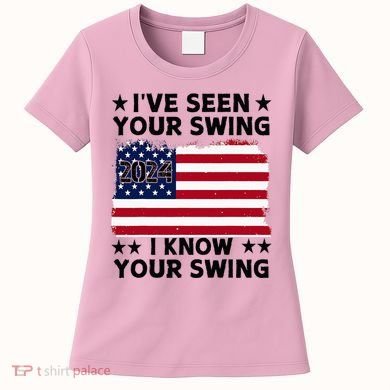 IVe Seen Your Swing I Know Your Swing Funny Golf Women's T-Shirt