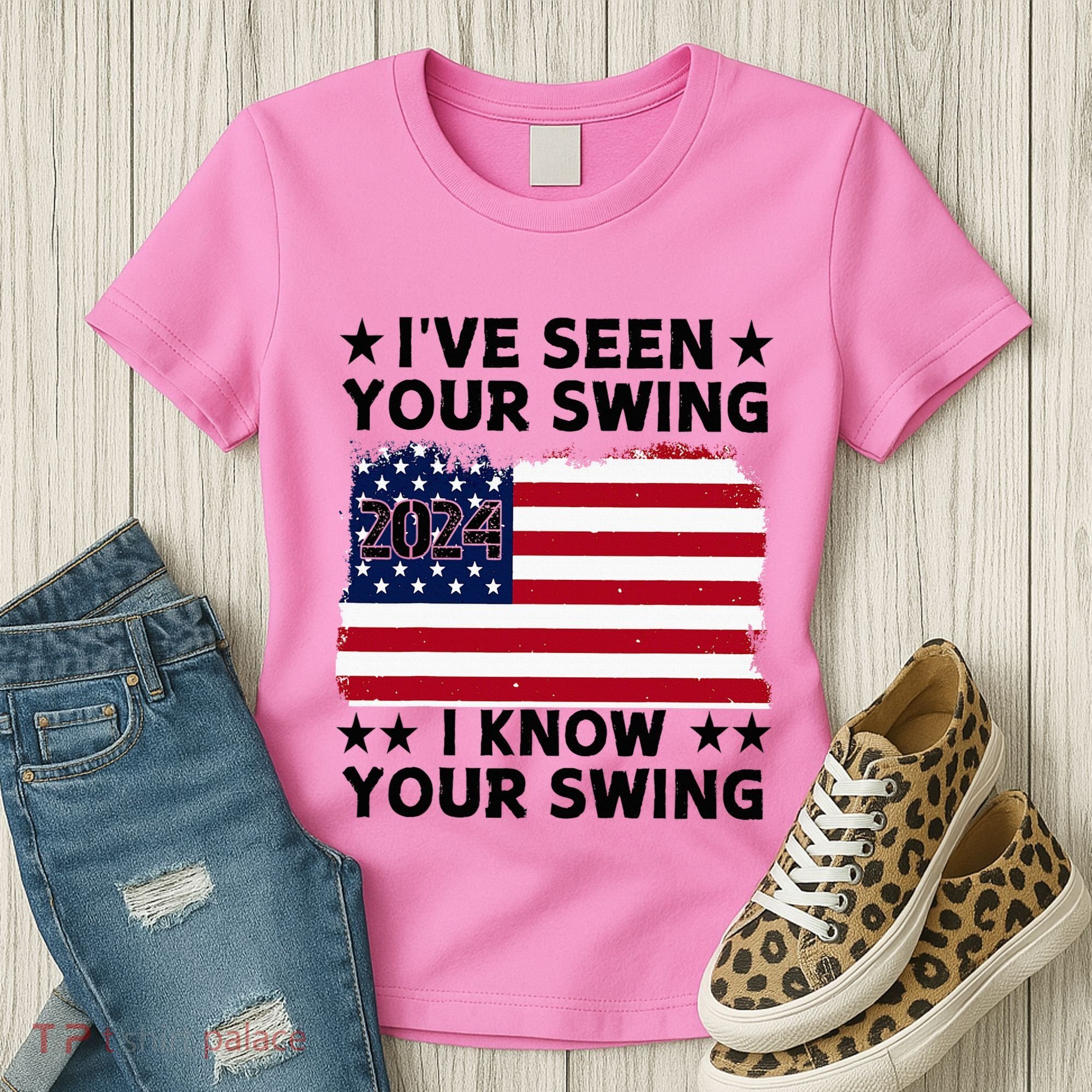 IVe Seen Your Swing I Know Your Swing Funny Golf Women's T-Shirt