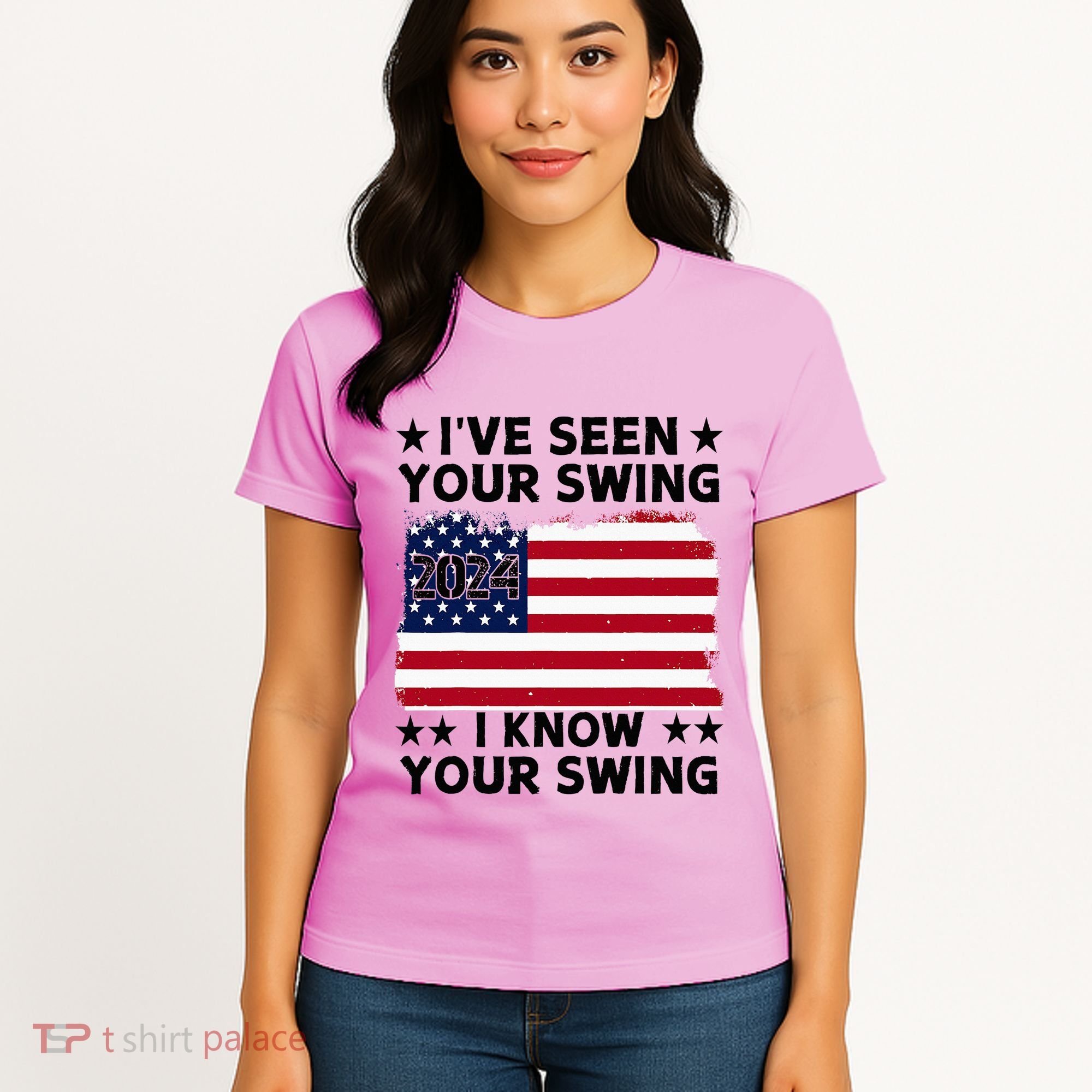 IVe Seen Your Swing I Know Your Swing Funny Golf Women's T-Shirt