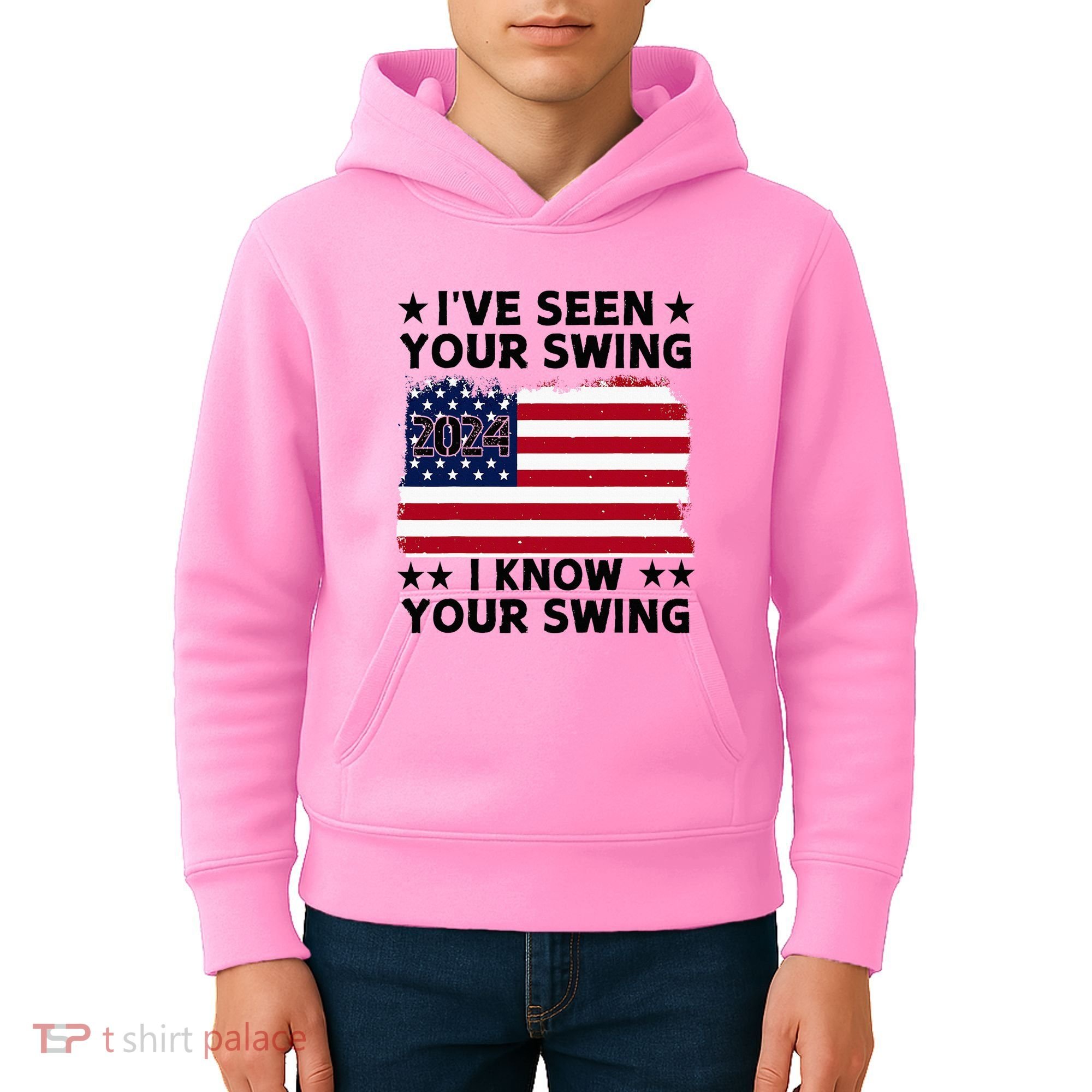 IVe Seen Your Swing I Know Your Swing Funny Golf Kids Hoodie