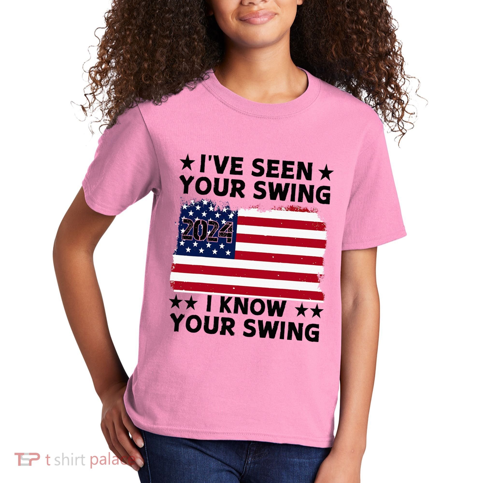 IVe Seen Your Swing I Know Your Swing Funny Golf Kids T-Shirt