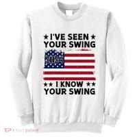 IVe Seen Your Swing I Know Your Swing Funny Golf Sweatshirt thumb 0