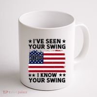 IVe Seen Your Swing I Know Your Swing Funny Golf Coffee Mug thumb 1