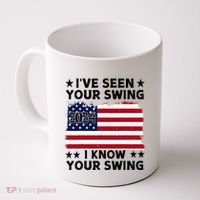 IVe Seen Your Swing I Know Your Swing Funny Golf Coffee Mug thumb 0