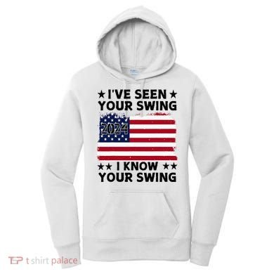 IVe Seen Your Swing I Know Your Swing Funny Golf Women's Hoodie