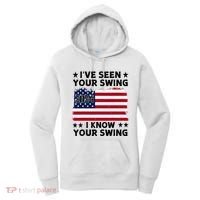 IVe Seen Your Swing I Know Your Swing Funny Golf Women's Hoodie thumb 0