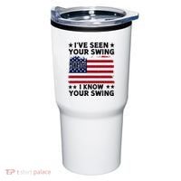 IVe Seen Your Swing I Know Your Swing Funny Golf Tumbler thumb 0