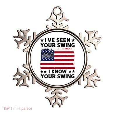 IVe Seen Your Swing I Know Your Swing Funny Golf Ornament