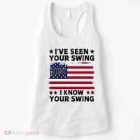IVe Seen Your Swing I Know Your Swing Funny Golf Women's Tank Top thumb 0