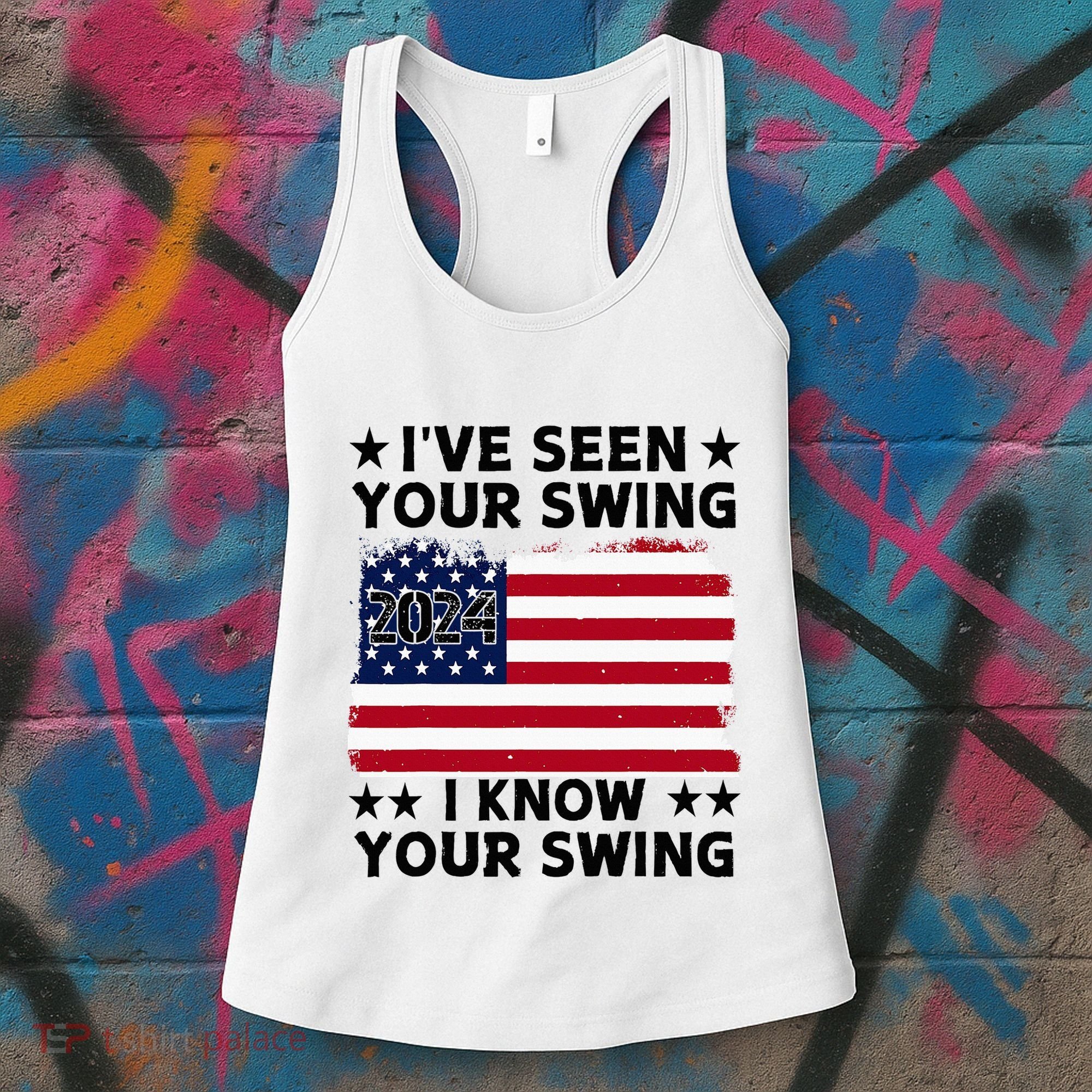 IVe Seen Your Swing I Know Your Swing Funny Golf Women's Tank Top