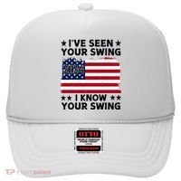 IVe Seen Your Swing I Know Your Swing Funny Golf Hat thumb 0