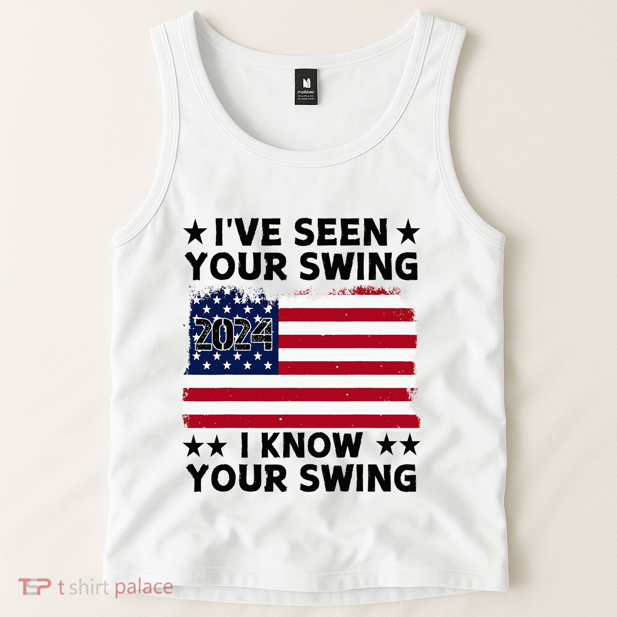 IVe Seen Your Swing I Know Your Swing Funny Golf Tank Top