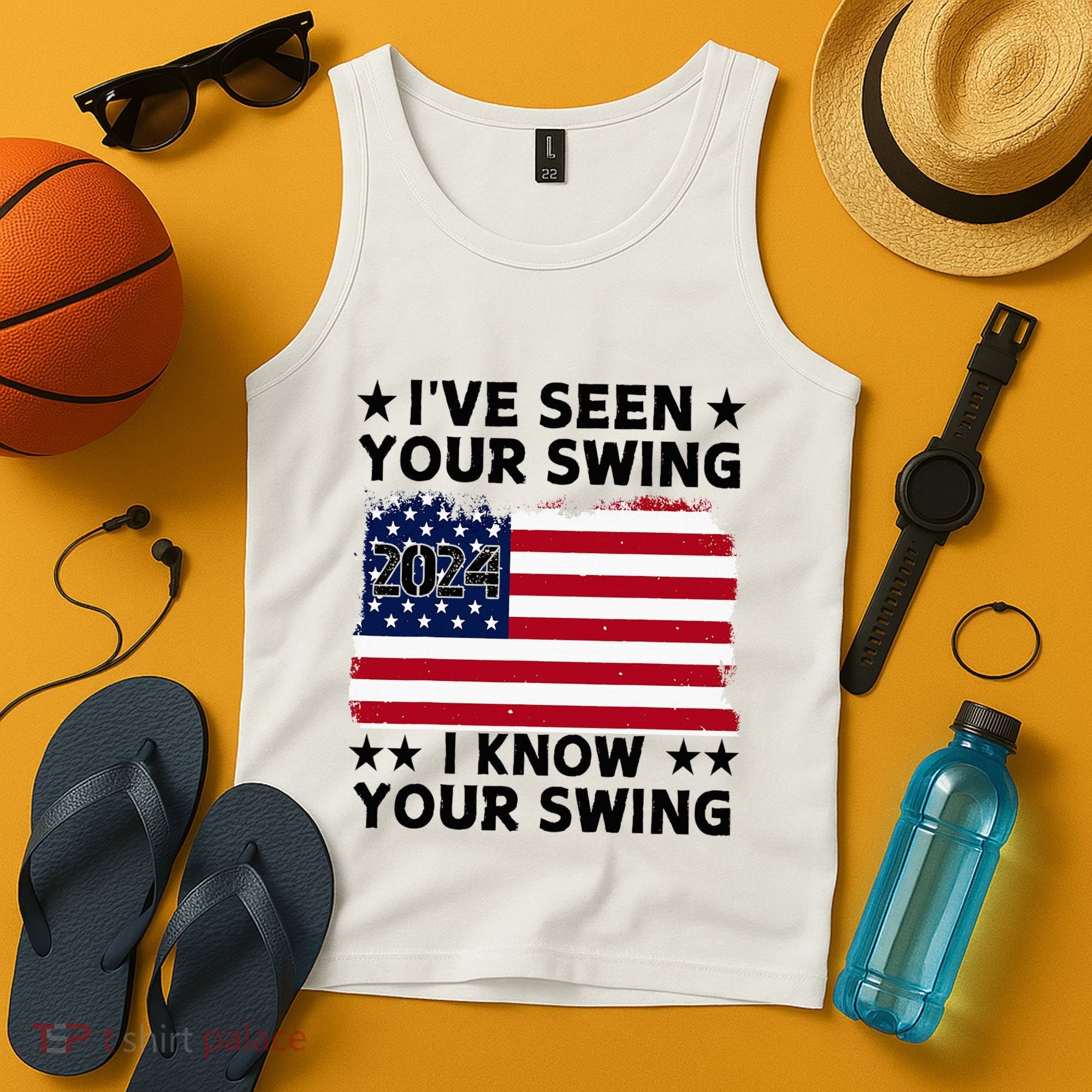 IVe Seen Your Swing I Know Your Swing Funny Golf Tank Top
