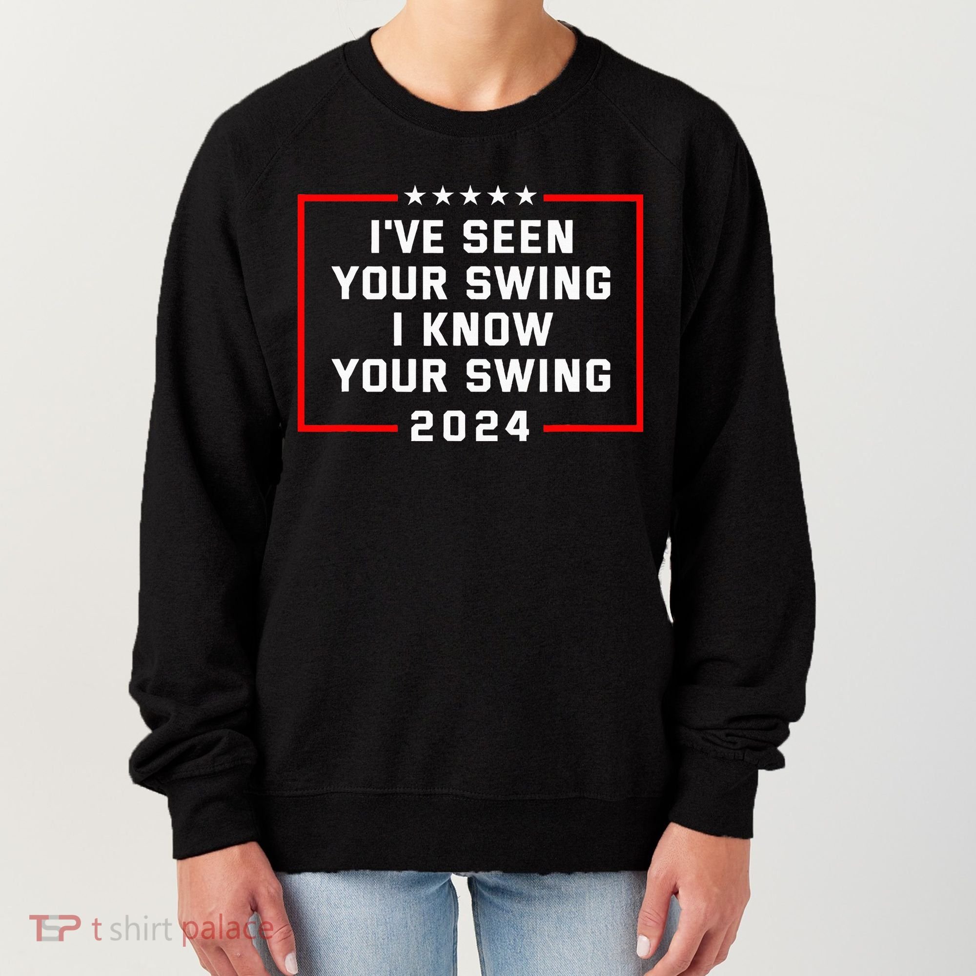 IVe Seen Your Swing I Know Your Swing Golf Funny Women's Sweatshirt