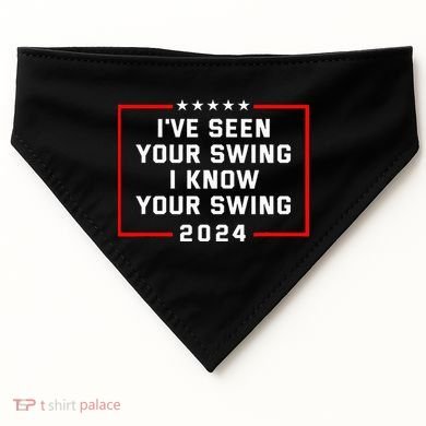 IVe Seen Your Swing I Know Your Swing Golf Funny USA-Made Doggie Bandana
