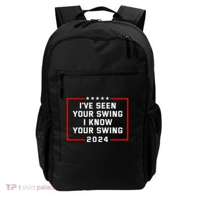IVe Seen Your Swing I Know Your Swing Golf Funny Backpack