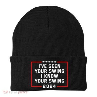 IVe Seen Your Swing I Know Your Swing Golf Funny Beanie