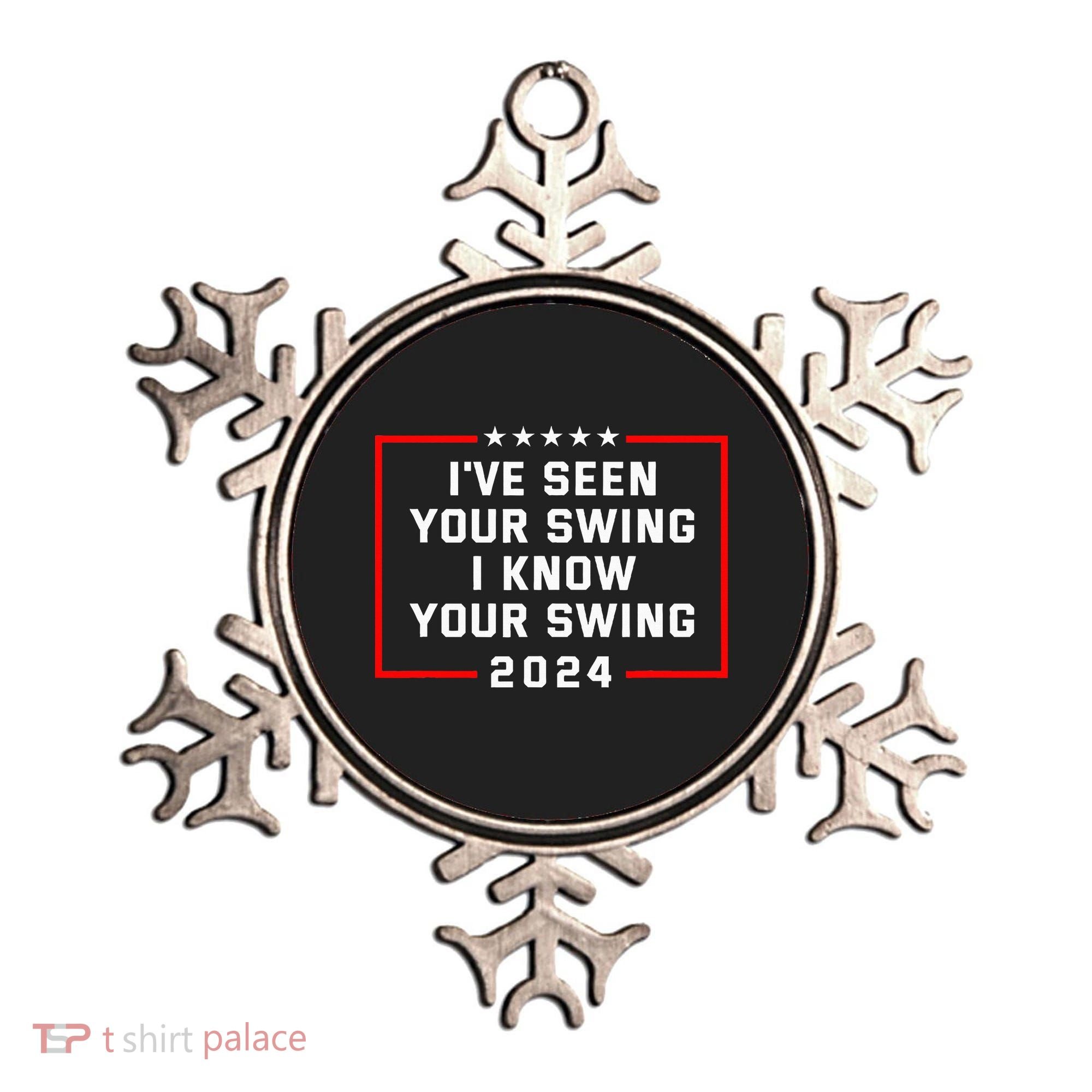 IVe Seen Your Swing I Know Your Swing Golf Funny Ornament