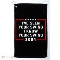 IVe Seen Your Swing I Know Your Swing Golf Funny Golf Towel thumb 0