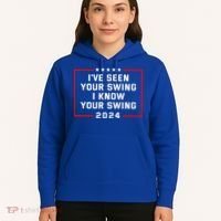 IVe Seen Your Swing I Know Your Swing Golf Funny Hoodie thumb 5