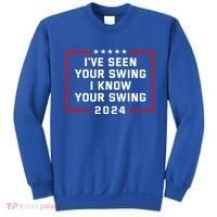 IVe Seen Your Swing I Know Your Swing Golf Funny Sweatshirt thumb 0