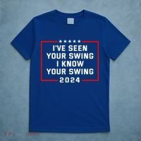IVe Seen Your Swing I Know Your Swing Golf Funny T-Shirt thumb 5