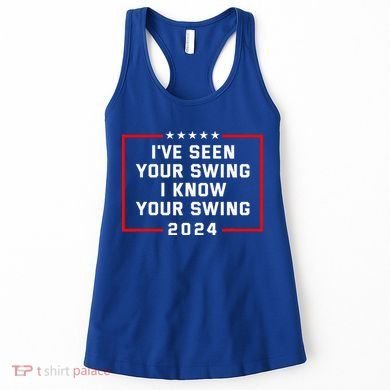 IVe Seen Your Swing I Know Your Swing Golf Funny Women's Tank Top
