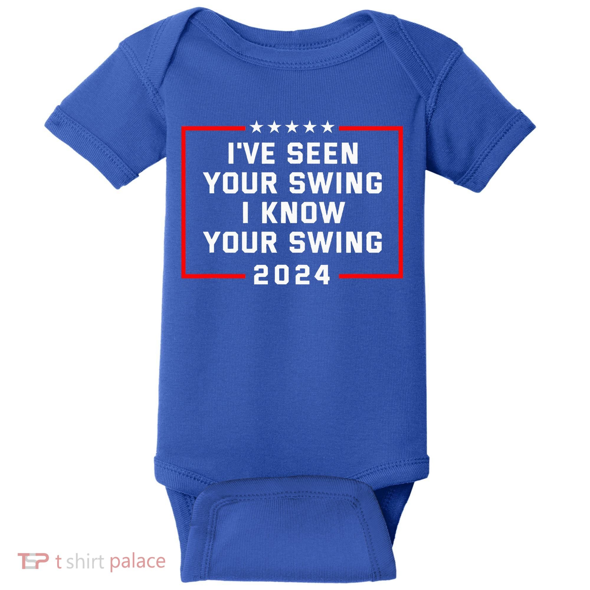 IVe Seen Your Swing I Know Your Swing Golf Funny Baby Bodysuit