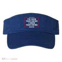 IVe Seen Your Swing I Know Your Swing Golf Funny Visor thumb 0