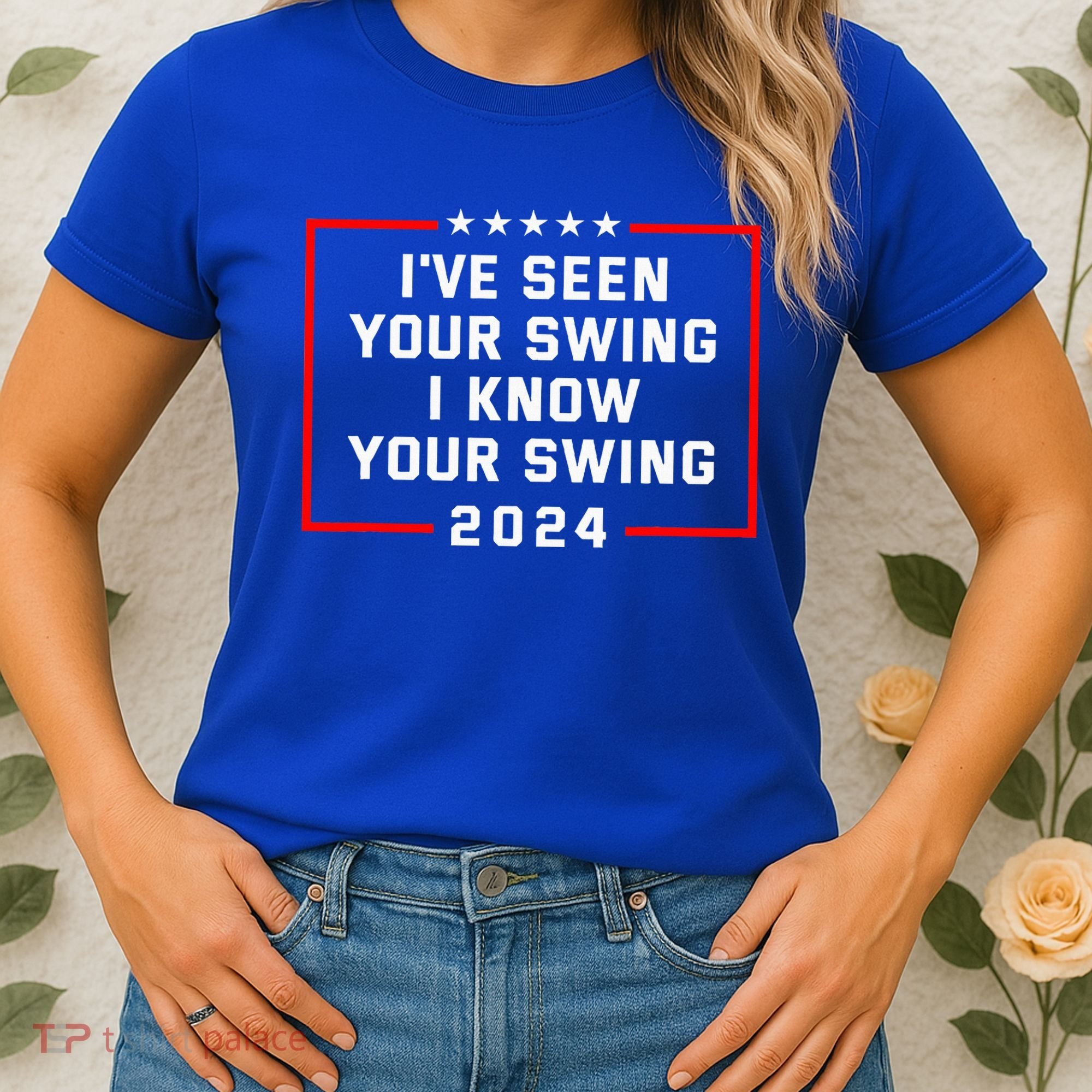 IVe Seen Your Swing I Know Your Swing Golf Funny Women's T-Shirt