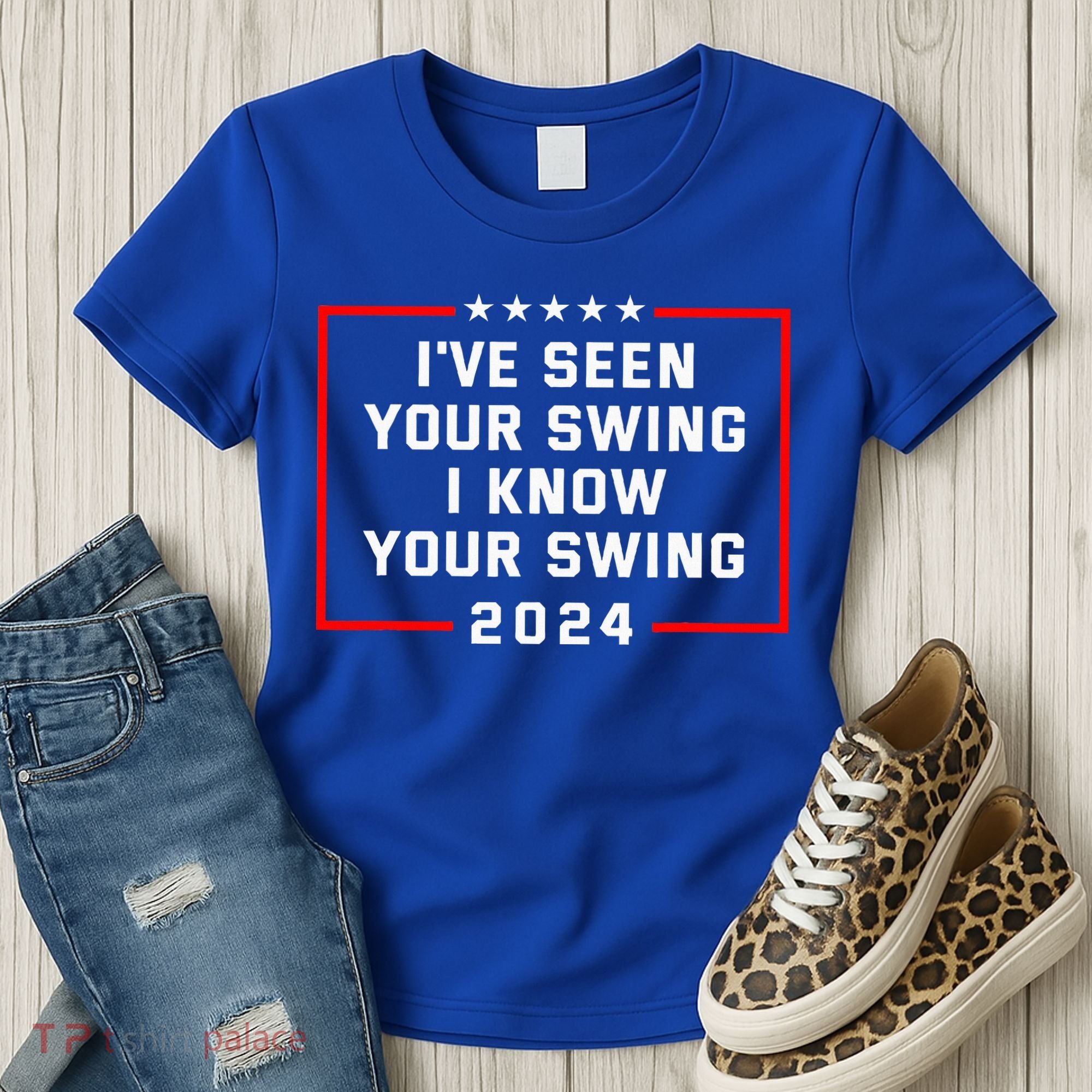 IVe Seen Your Swing I Know Your Swing Golf Funny Women's T-Shirt