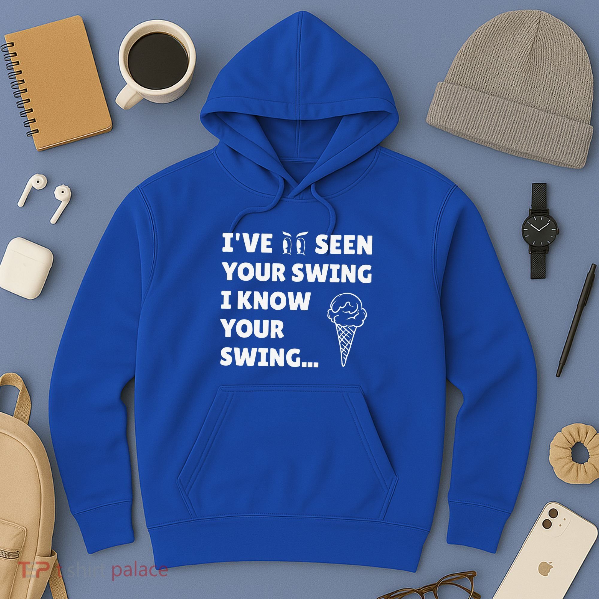 Ive Seen Your Swing I Know Your Swing Golf Debate Hoodie