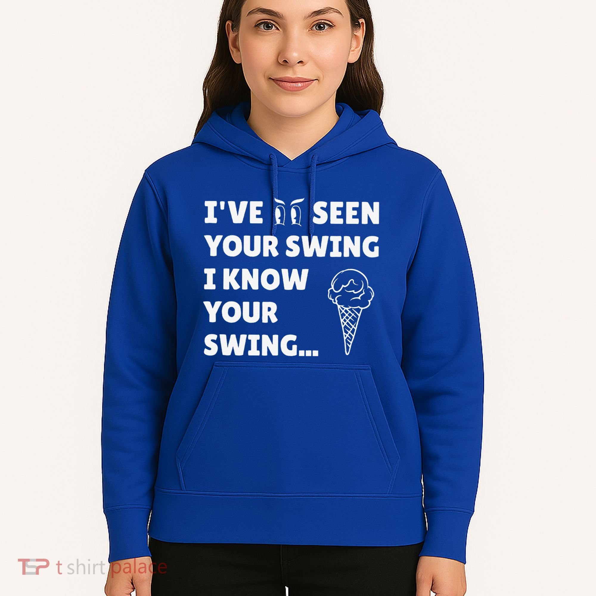 Ive Seen Your Swing I Know Your Swing Golf Debate Hoodie
