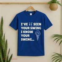 Ive Seen Your Swing I Know Your Swing Golf Debate T-Shirt thumb 2