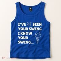 Ive Seen Your Swing I Know Your Swing Golf Debate Tank Top thumb 2