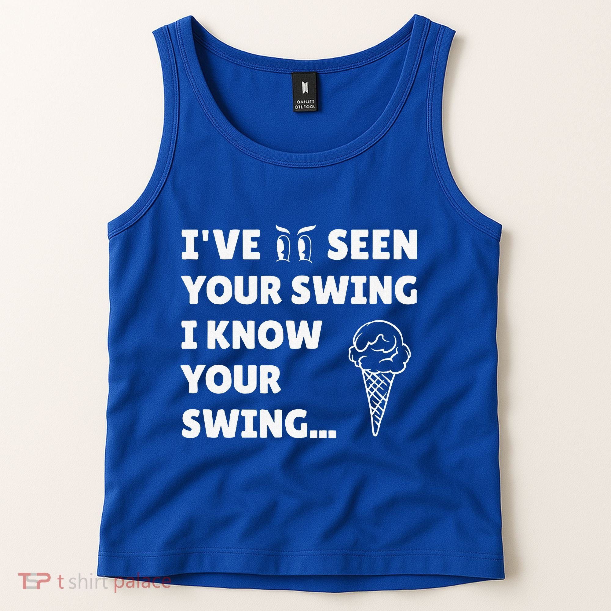 Ive Seen Your Swing I Know Your Swing Golf Debate Tank Top