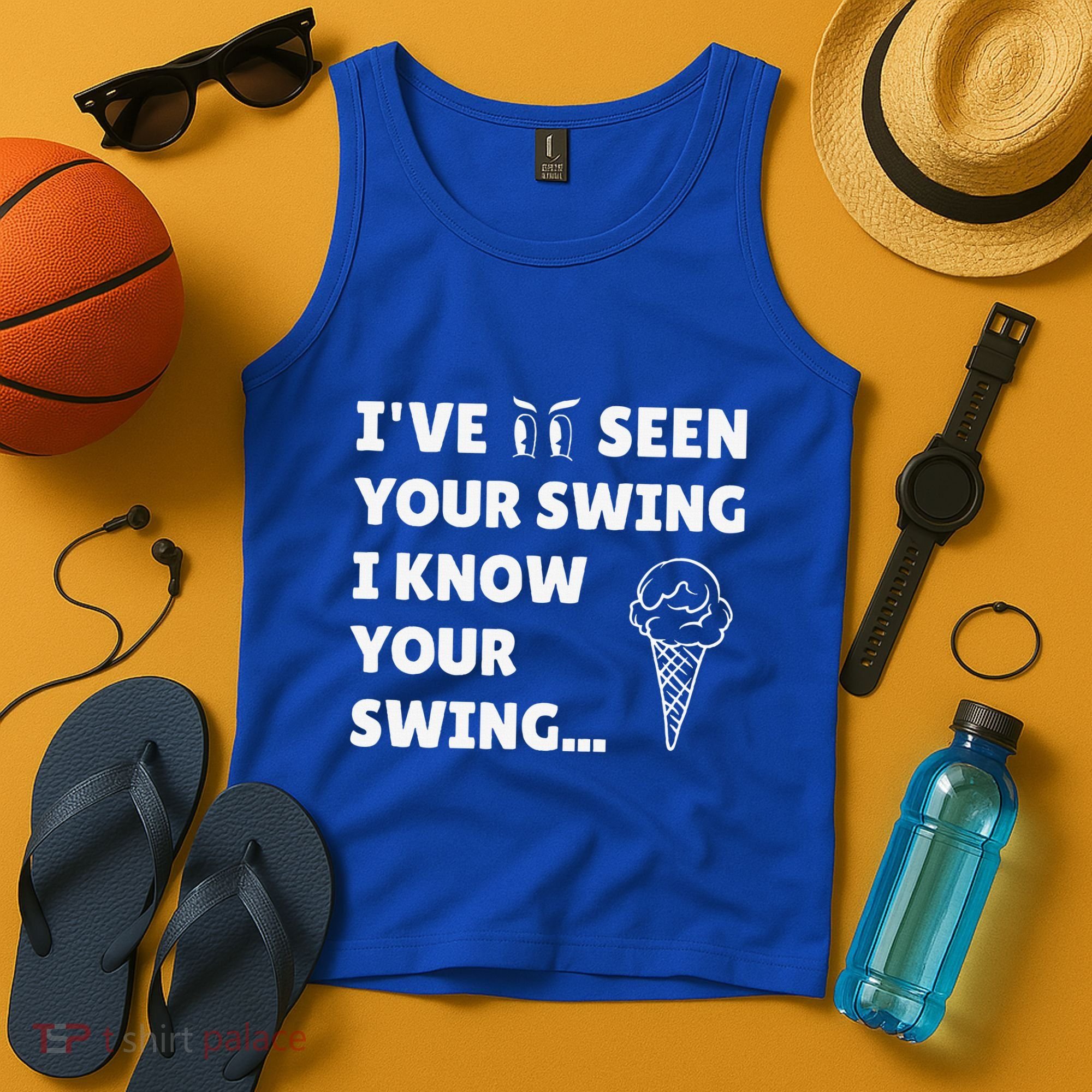Ive Seen Your Swing I Know Your Swing Golf Debate Tank Top
